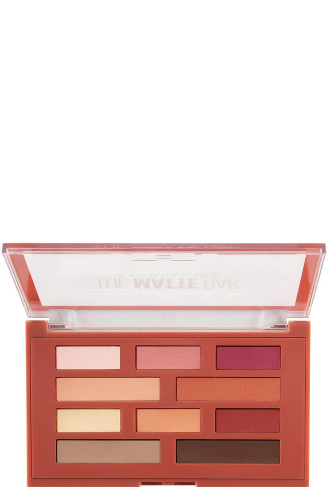 Maybelline Paleta de sombras para ojos, matte bar, maybelline