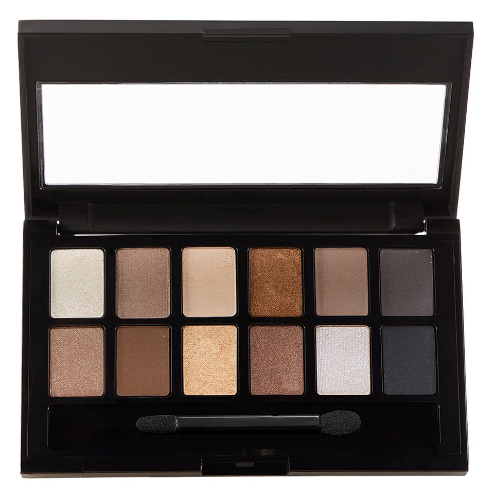 Maybelline Maquillaje The Nude Palette, color Café/Dorado/Terracota