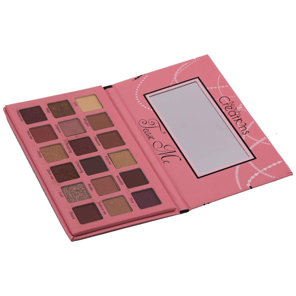 18 Colores Paleta de Sombra de Ojos,Kit Set Profesional Sombra de Ojos,Regalo Perfecto para cumpleaños, Navidad y Otras Fiestas.