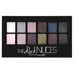Maybelline Paleta de Sombras para Ojos, The Rock Nudes, 10 gr