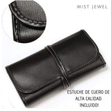 Kit de brochas de maquillaje profesional de 24 piezas set | Base Makeup Professional, pinceles de madera, suaves brocha belleza mujer (Negro)
