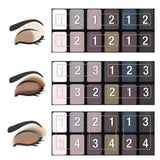 Maybelline Paleta de Sombras para Ojos, The Rock Nudes, 10 gr