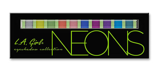 L.A. Girl Beauty Brick Eyeshadow, Neons, 0.42 Ounce