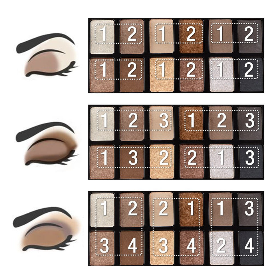 Maybelline Maquillaje The Nude Palette, color Café/Dorado/Terracota