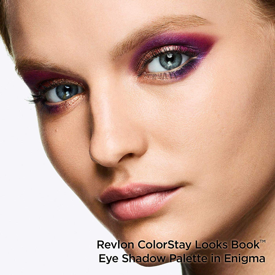 Paleta de libros Revlon Colorstay Looks, Enigma, 100,55 ml (3.4 onzas)