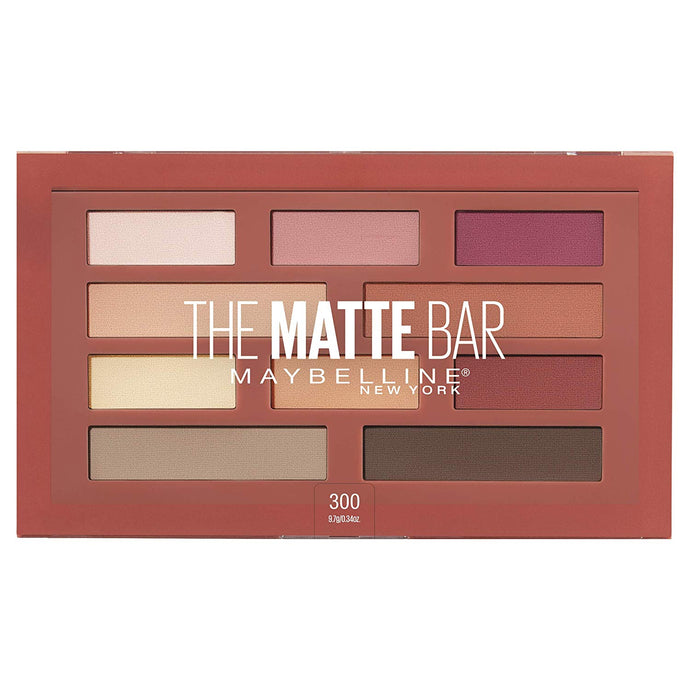 Maybelline Paleta de sombras para ojos, matte bar, maybelline