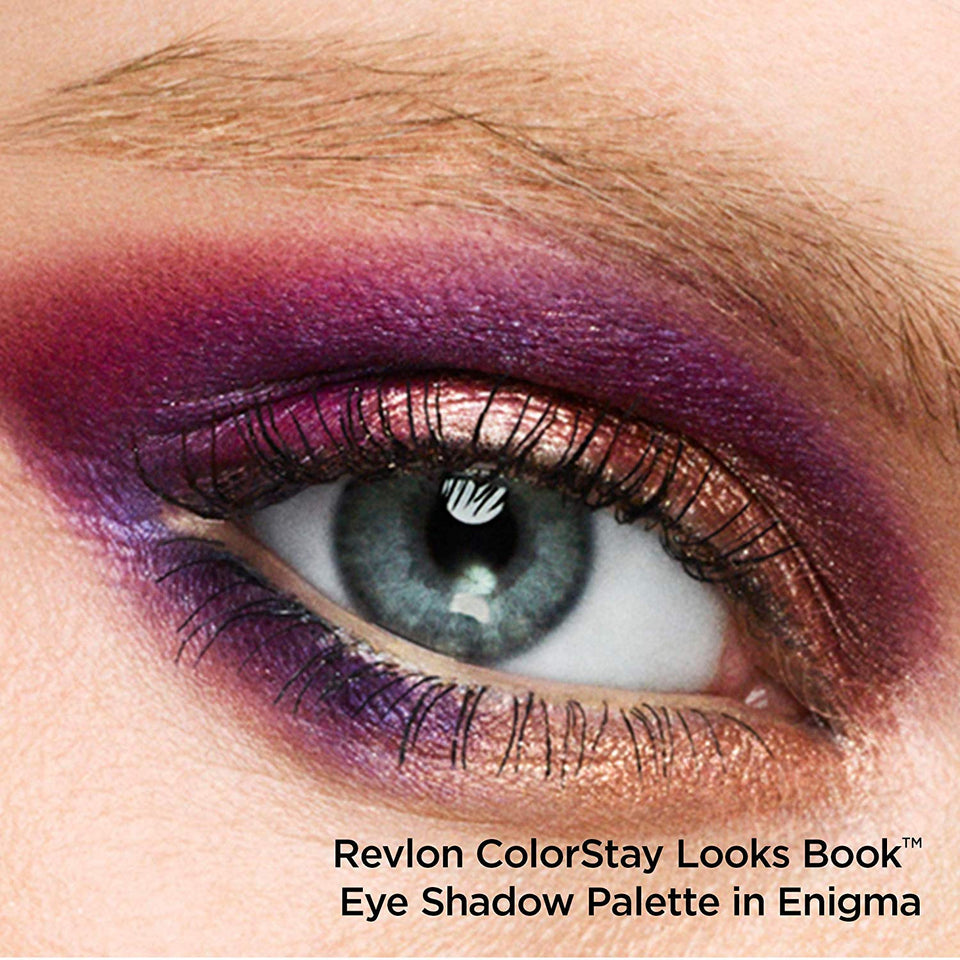 Paleta de libros Revlon Colorstay Looks, Enigma, 100,55 ml (3.4 onzas)