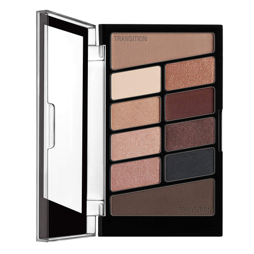 Paleta de 10 sombras de ojos con icono de color húmedo y salvaje, Nude Awakening, 8.9 ml