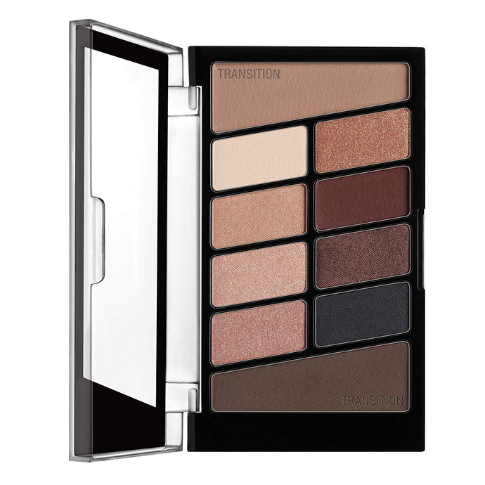 Paleta de 10 sombras de ojos con icono de color húmedo y salvaje, Nude Awakening, 8.9 ml