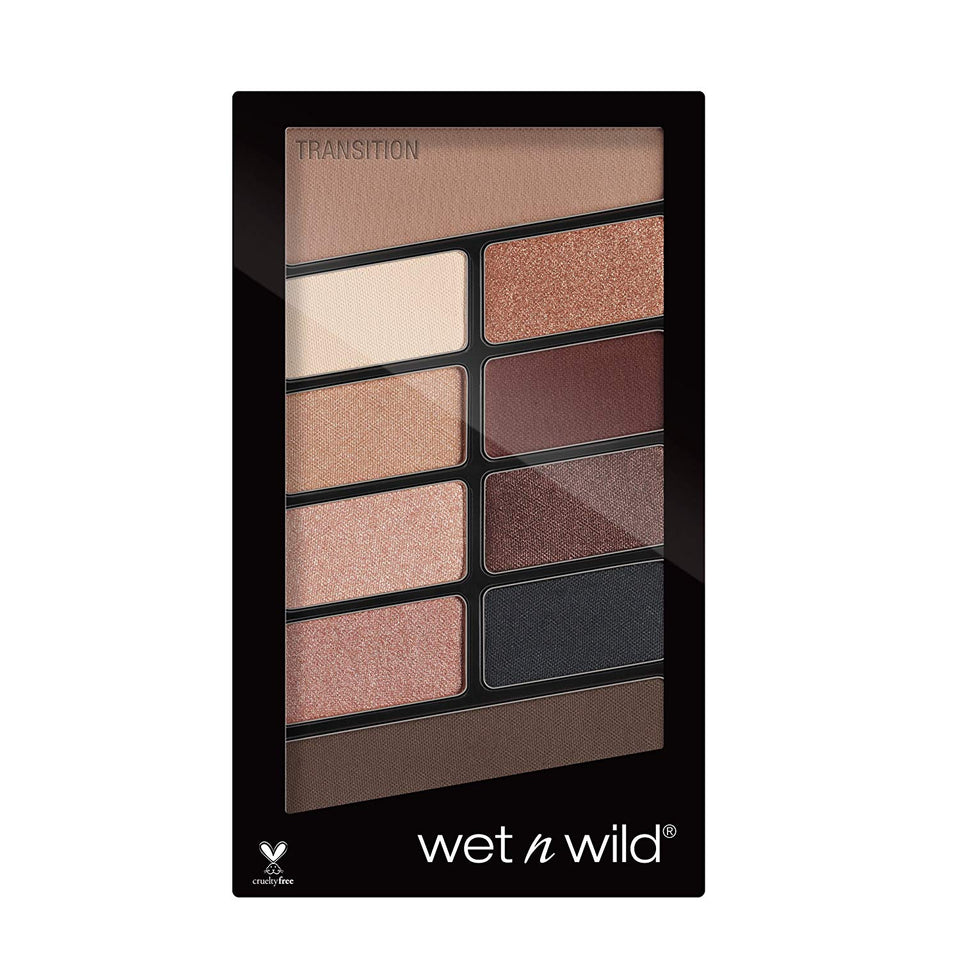 Paleta de 10 sombras de ojos con icono de color húmedo y salvaje, Nude Awakening, 8.9 ml