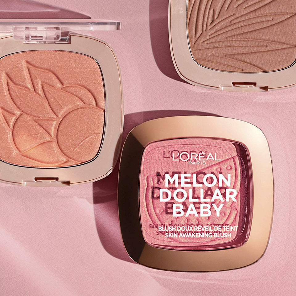 L'Oreal Paris Rubor en polvo, blush melon dollar baby de l'oreal paris